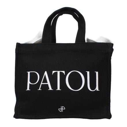 Patou Black Cotton Handbag