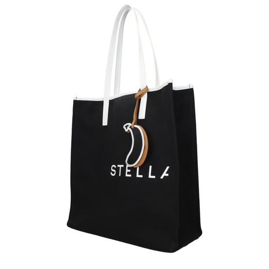 Stella McCartney Black Fabric Shoulder Bag