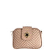 Baldinini Trend Beige PU Women Crossbody