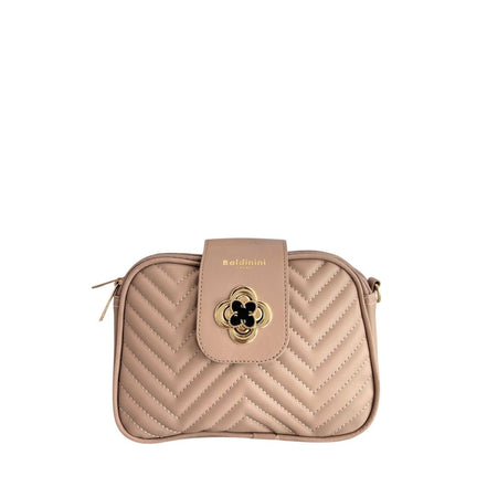 Baldinini Trend Beige PU Women Crossbody