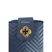 Baldinini Trend Blue PU Women Crossbody Bag