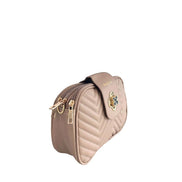 Baldinini Trend Beige PU Women Crossbody