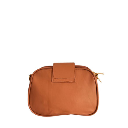 Baldinini Trend Brown PU Women Crossbody Bag
