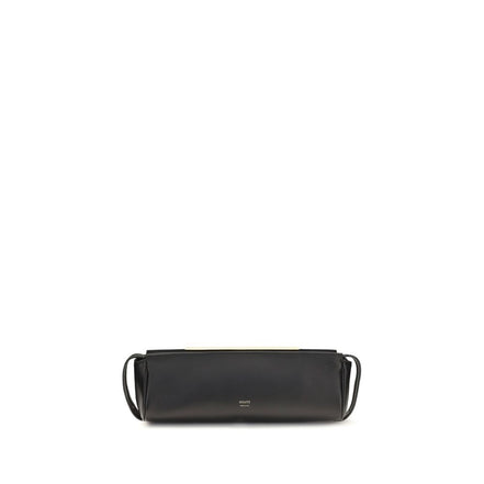 Τσάντα clutch Khaite Black Calf Leather Bos Taurus