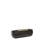 Τσάντα clutch Khaite Black Calf Leather Bos Taurus