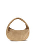 Khaite Beige Calf Leather Bos Taurus Shoulder Bag