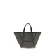 Brunello Cucinelli Black Calf Leather Bos Taurus Shoulder Bag