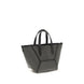 Brunello Cucinelli Black Calf Leather Bos Taurus Shoulder Bag