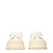 Jil Sander White Leather Platform Sneakers