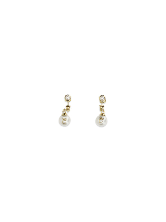 Chloé Gold Metal Earrings