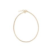 Saint Laurent Gold Brass Necklace