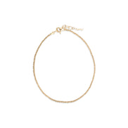 Saint Laurent Gold Brass Necklace