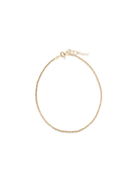 Saint Laurent Gold Brass Necklace