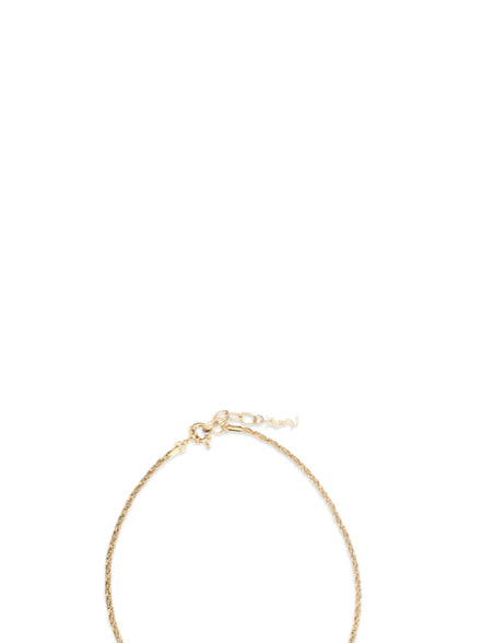 Saint Laurent Gold Brass Necklace