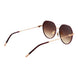 Furla Rose Gold Metal Sunglasses