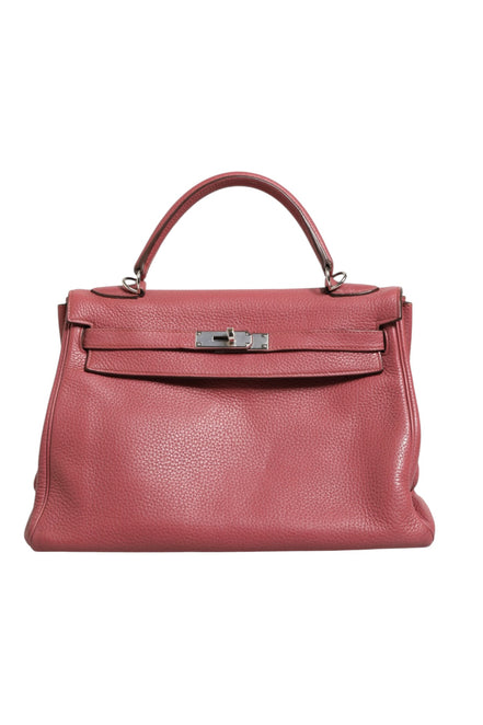 Hermès Kelly 32 Rouge H Togo Retourne Palladium