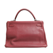 Hermès Kelly 32 Rouge H Togo Retourne Palladium