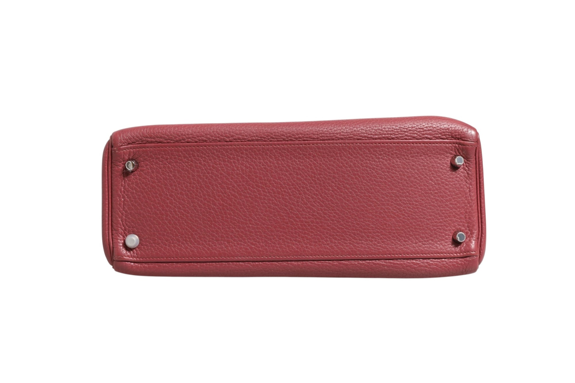 Hermès Kelly 32 Rouge H Togo Retourne Palladium