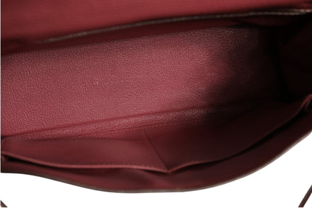 Hermès Kelly 32 Rouge H Togo Retourne Palladium