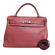 Hermès Kelly 32 Rouge H Togo Retourne Palladium