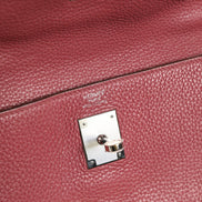 Hermès Kelly 32 Rouge H Togo Retourne Palladium