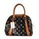 Louis Vuitton Black Monogram Multicolor Canvas Priscilla Handbag