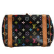 Louis Vuitton Black Monogram Multicolor Canvas Priscilla Handbag