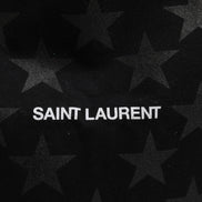 Saint Laurent Rive Droite Black Tote Bag With Star Print Tote bag