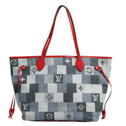 Louis Vuitton Neverfull Patchwork Monogram Denim Τσάντα Tote
