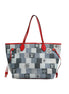 Louis Vuitton Neverfull Patchwork Monogram Denim Tote Bag