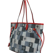 Louis Vuitton Neverfull Patchwork Monogram Denim Τσάντα Tote