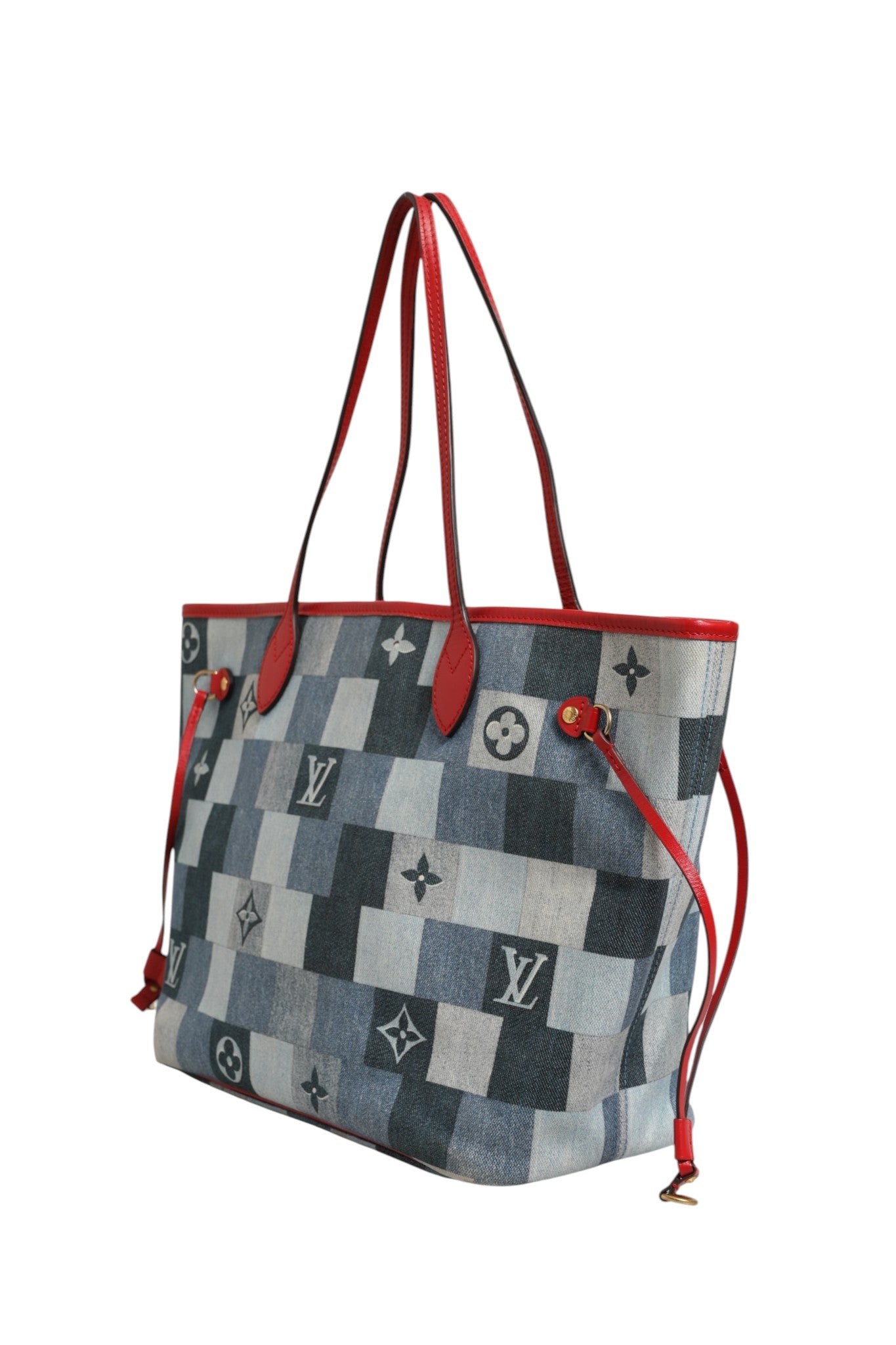 Louis Vuitton Neverfull Patchwork Monogram Denim Τσάντα Tote