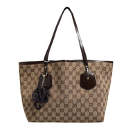 Gucci Beige Canvas Medium Jolie Charm Tote Bag