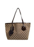 Gucci Beige Canvas Medium Jolie Charm Tote Bag