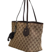 Gucci Beige Canvas Medium Jolie Charm Tote Bag