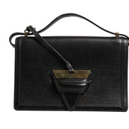 Loewe Barcelona Μεσαία Δερμάτινη Τσάντα Ώμου