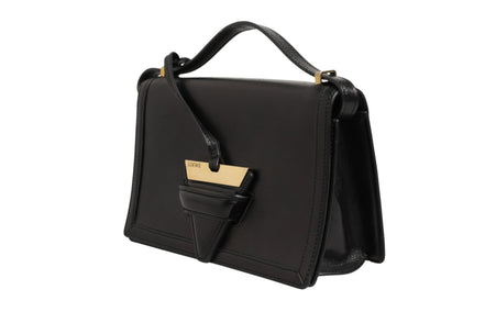 Loewe Barcelona Μεσαία Δερμάτινη Τσάντα Ώμου
