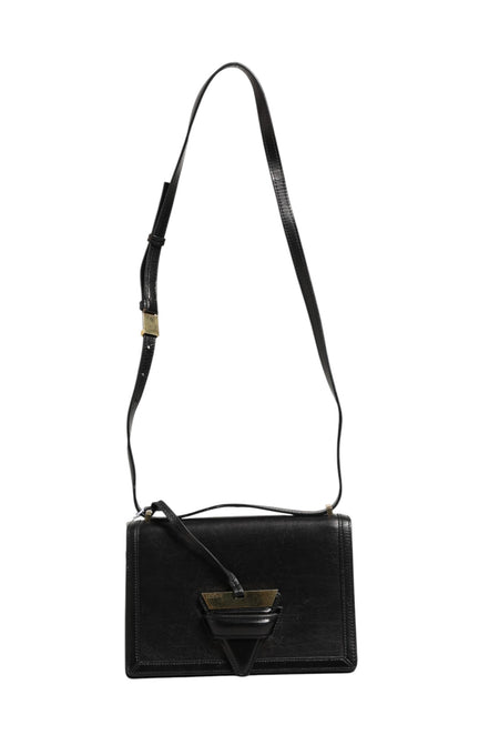 Loewe Barcelona Μεσαία Δερμάτινη Τσάντα Ώμου