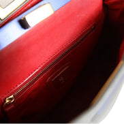 Fendi Mini Peekaboo Μπλε Γκρι