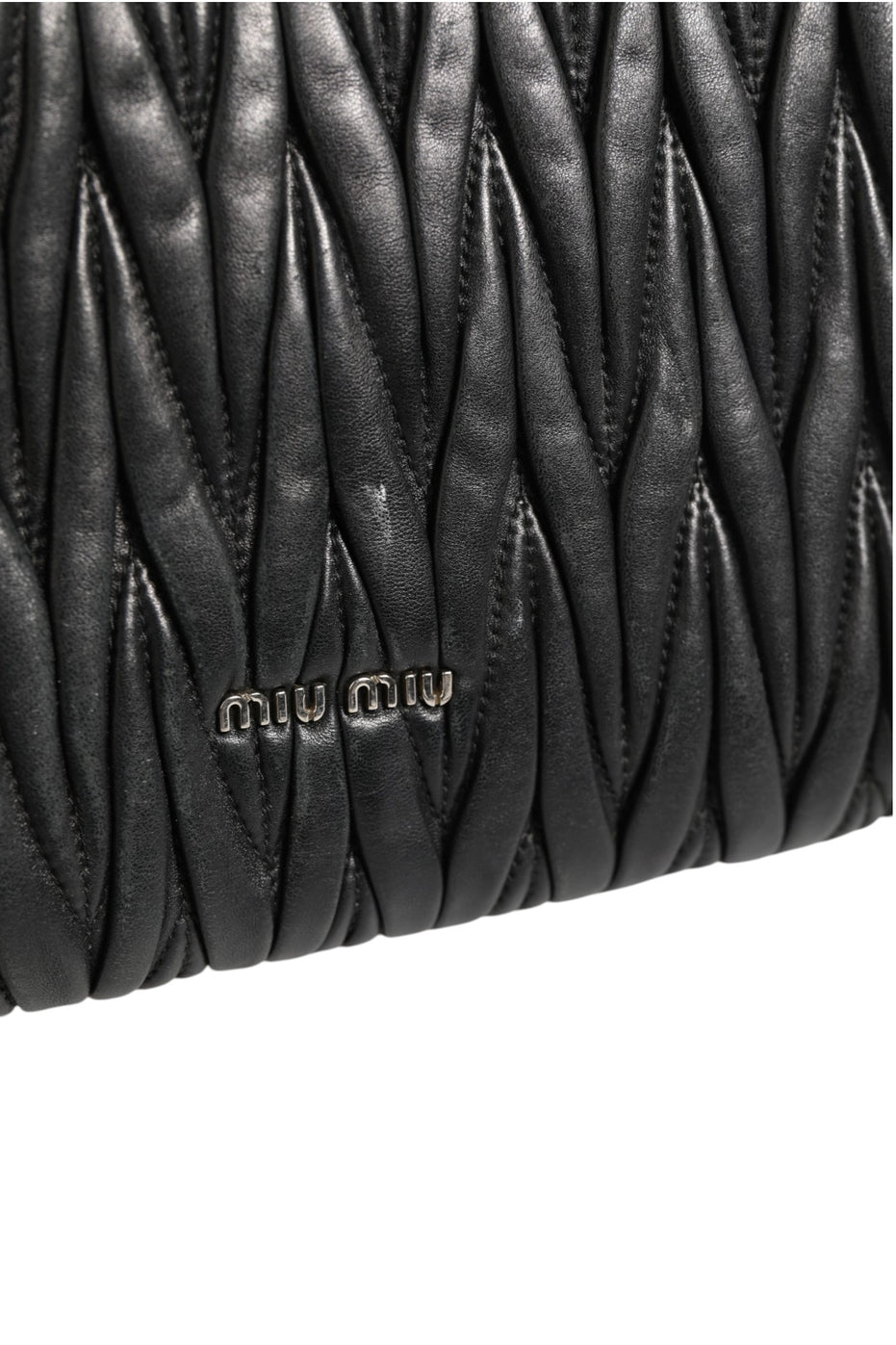 Miu Miu Confidential Matelasse Leather Flap Shoulder Bag