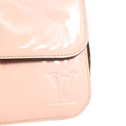 Louis Vuitton Ροζ Vernis και Monogram Καμβάς Cherrywood BB Τσάντα Ώμου