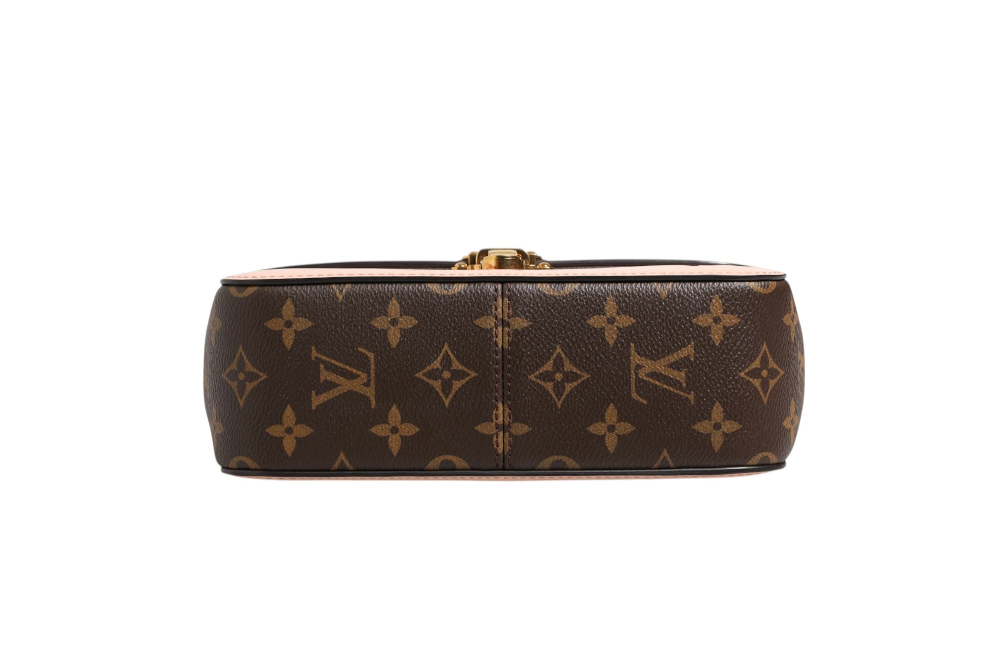 Louis Vuitton Ροζ Vernis και Monogram Καμβάς Cherrywood BB Τσάντα Ώμου