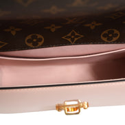 Louis Vuitton Ροζ Vernis και Monogram Καμβάς Cherrywood BB Τσάντα Ώμου