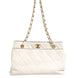 Chanel Shiny Calfskin Quilted Mini 22 White 1792563
