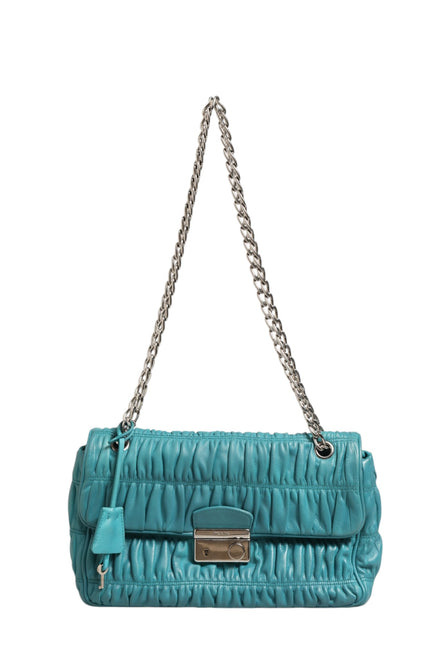Prada Nappa Gaufre Flap Bag