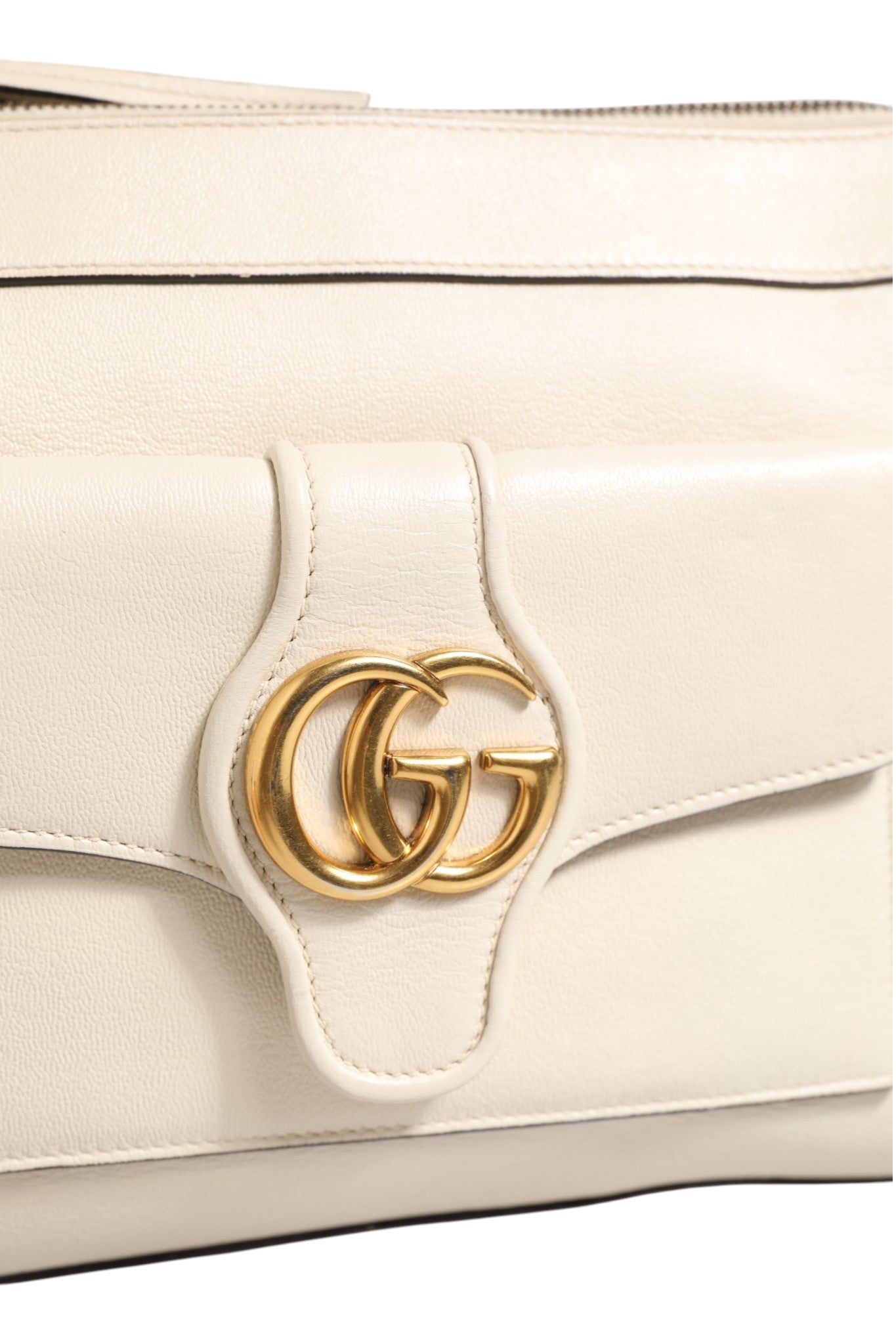 Gucci Arli Small Crossbody Bag White Leather