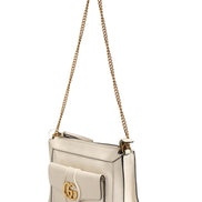 Gucci Arli Small Crossbody Bag White Leather
