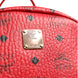 MCM Medium Stark Studded Visetos Backpack - Red