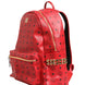 MCM Medium Stark Studded Visetos Backpack - Red