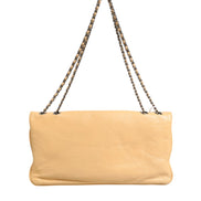 Chanel Beige Lambskin Giant Reissue Mademoiselle Lock Flap Bag